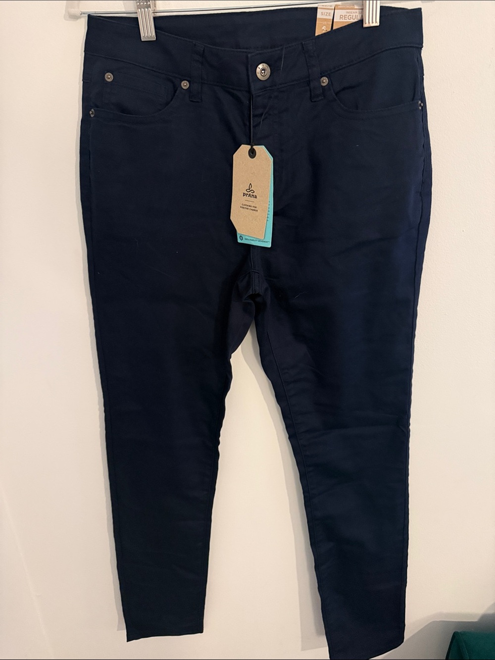 Prana Women’s Kayla High Rise Jean Everyday Essential Utility Indie Blue, 6/28